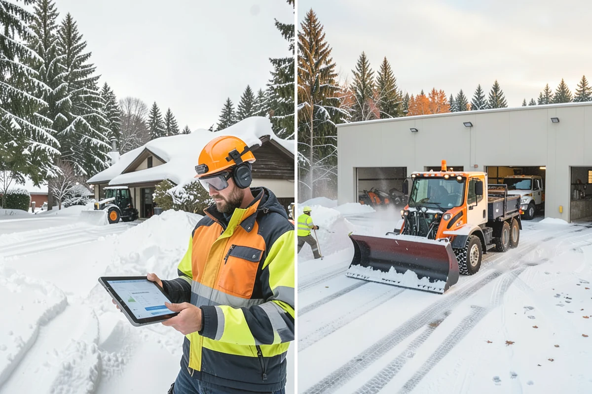 HOA Snow Plowing in Ruston, Pierce County, WA - Meet with the board to map private roads, common lots, and priority intersections