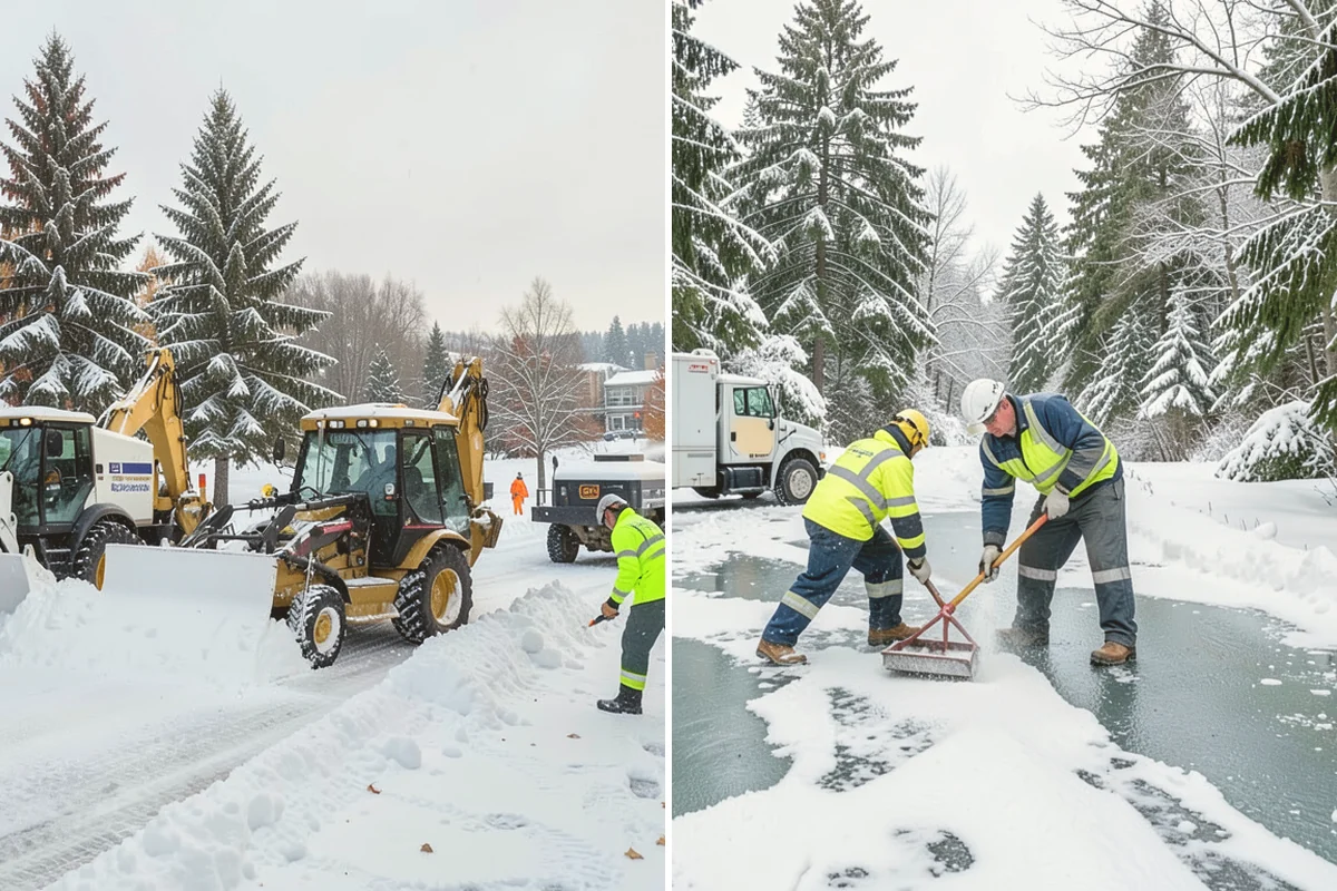 HOA Snow Plowing in Sammamish, King County, WA - Meet with the board to map private roads, common lots, and priority intersections