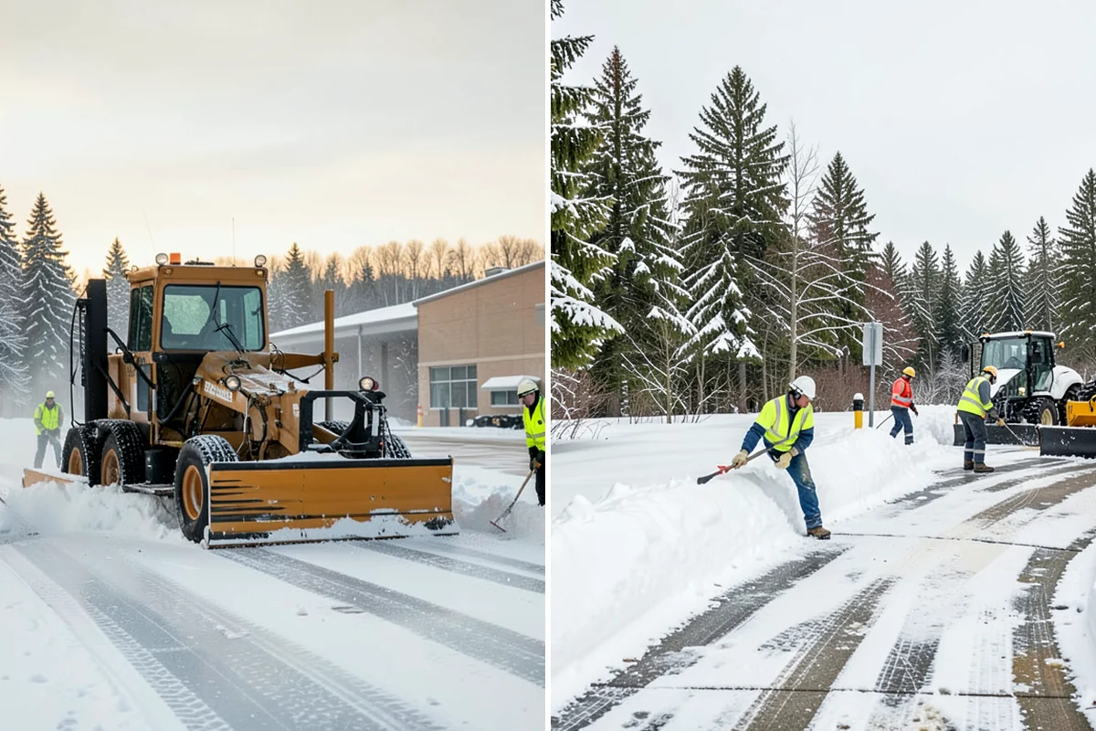 HOA Snow Plowing in SeaTac, King County, WA - Meet with the board to map private roads, common lots, and priority intersections