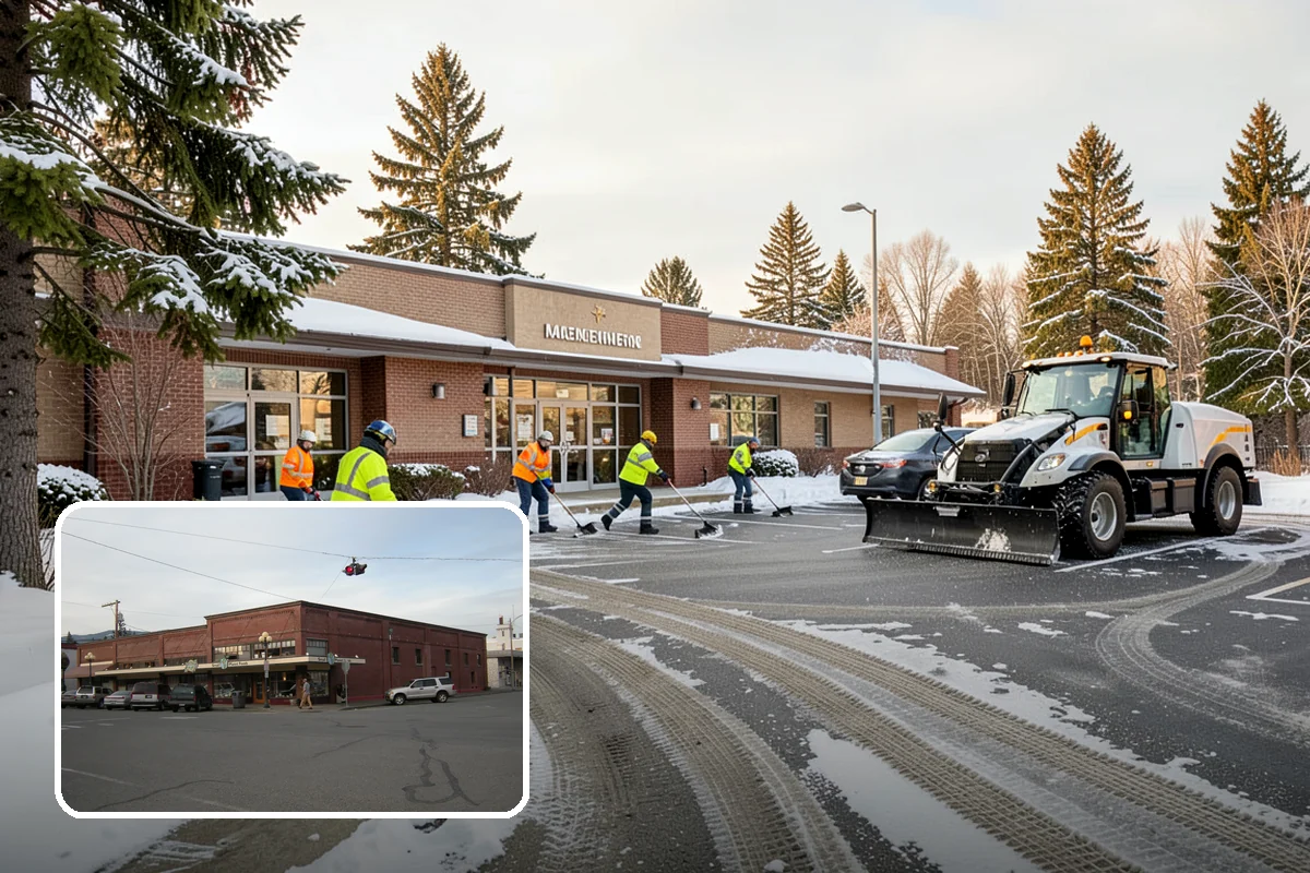 HOA Snow Plowing in Sedro-Woolley, Skagit County, WA - One seasonal contract covering all private roads and common areas