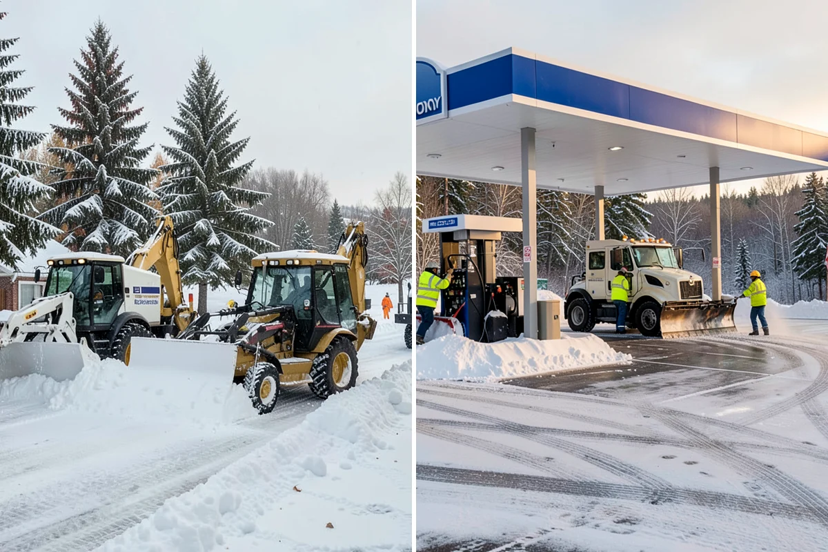 HOA Snow Plowing in Shoreline, King County, WA - Meet with the board to map private roads, common lots, and priority intersections