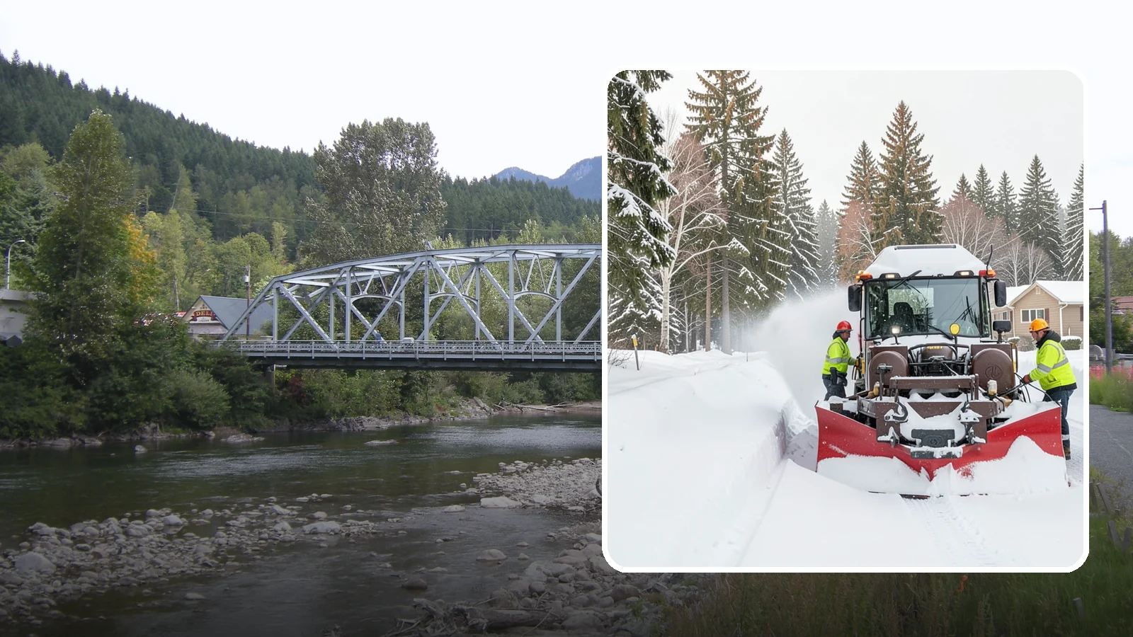 HOA Snow Plowing in Skykomish, King County, WA - We plow HOA roads, guest lots, and shared entrances under one seasonal contract so the whole community stays connected during a...
