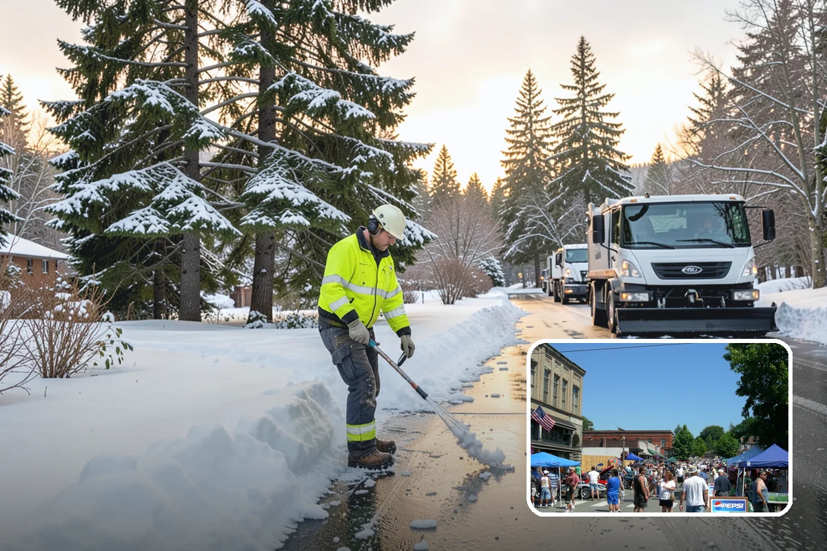 HOA Snow Plowing in Snohomish, Snohomish County, WA - One seasonal contract covering all private roads and common areas