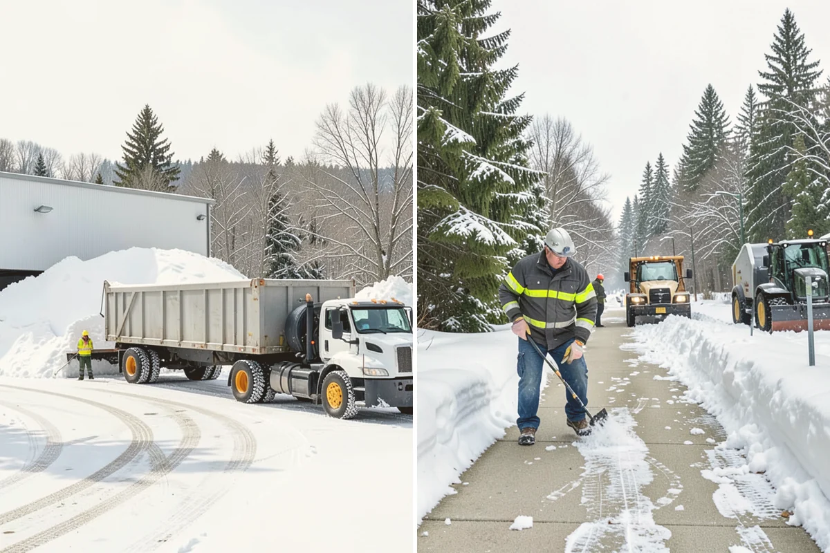 HOA Snow Plowing in Snohomish, Snohomish County, WA - Meet with the board to map private roads, common lots, and priority intersections