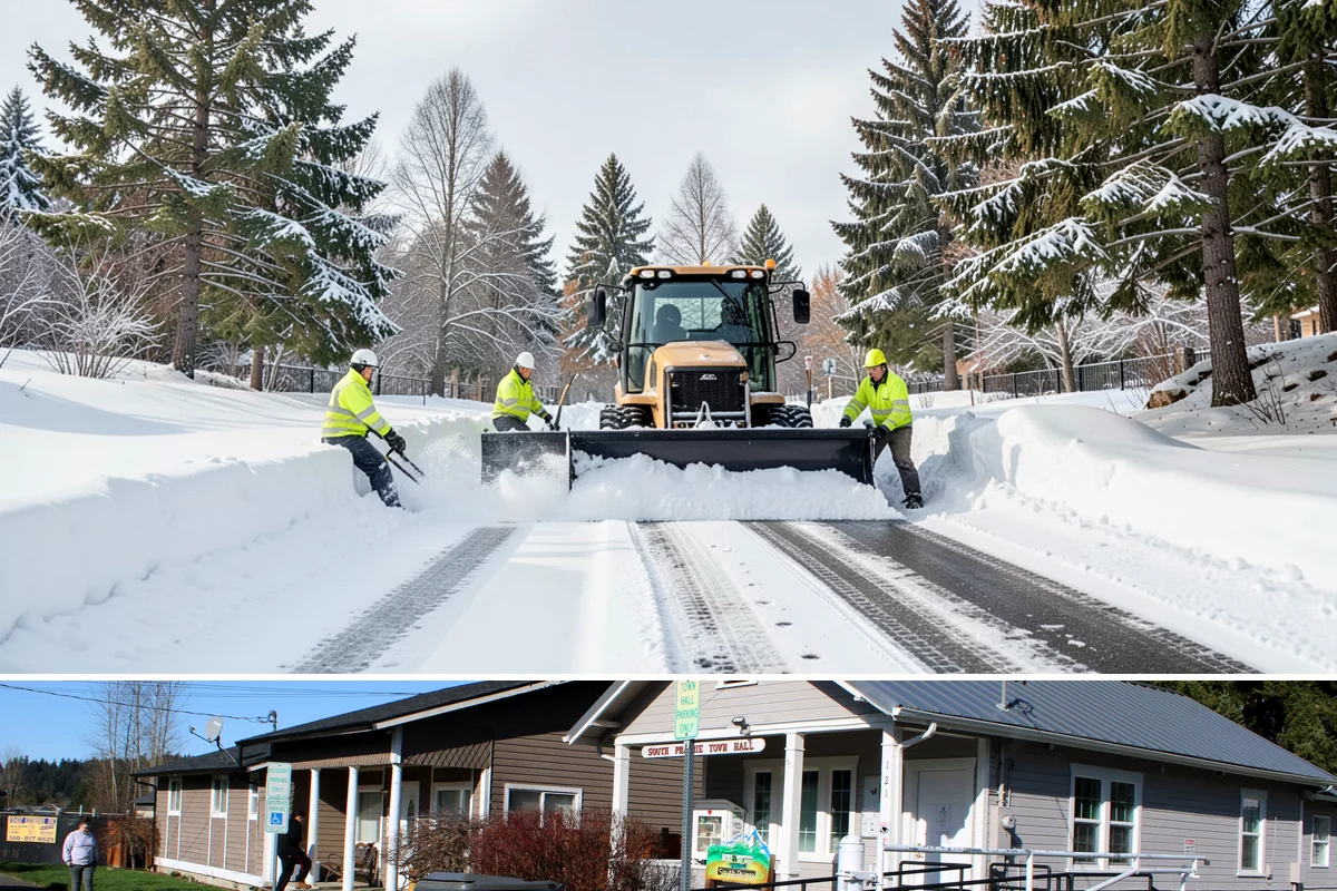 HOA Snow Plowing in South Prairie, Pierce County, WA - Approve the seasonal contract before winter so the association avoids scrambling for a plow after the first storm warning.