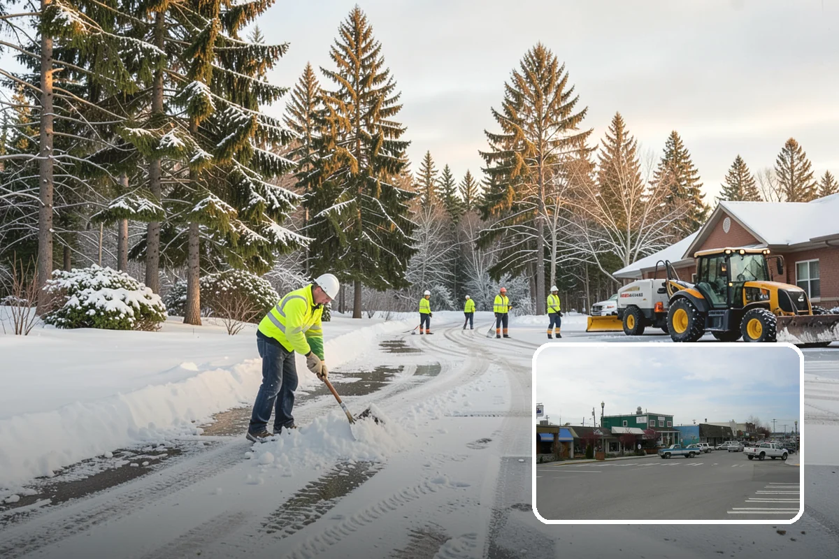 HOA Snow Plowing in Stanwood, Snohomish County, WA - One seasonal contract covering all private roads and common areas