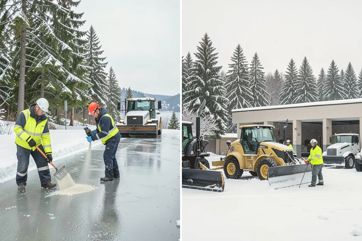 HOA Snow Plowing in Stanwood, Snohomish County, WA - Meet with the board to map private roads, common lots, and priority intersections