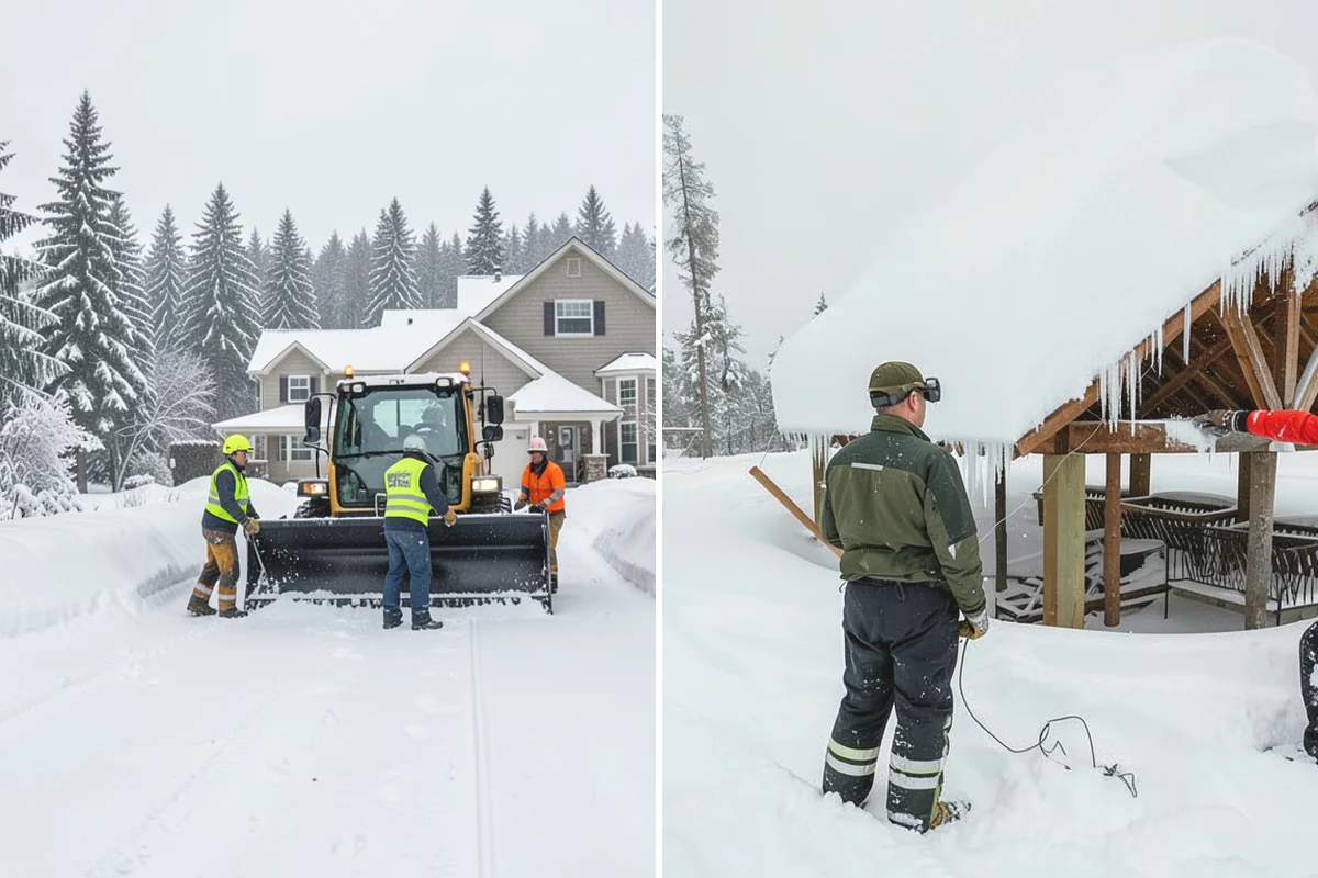 HOA Snow Plowing in Steilacoom, Pierce County, WA - Meet with the board to map private roads, common lots, and priority intersections