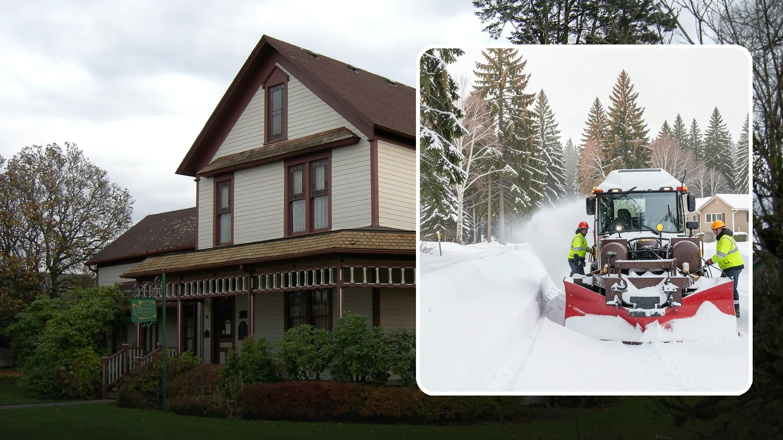 HOA Snow Plowing in Sumner, Pierce County, WA - We plow HOA roads, guest lots, and shared entrances under one seasonal contract so the whole community stays connected during a...