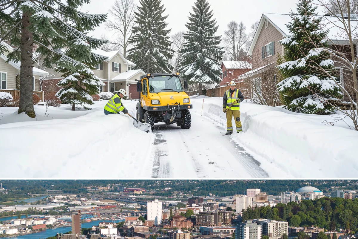 HOA Snow Plowing in Tacoma, Pierce County, WA - Approve the seasonal contract before winter so the association avoids scrambling for a plow after the first storm warning.