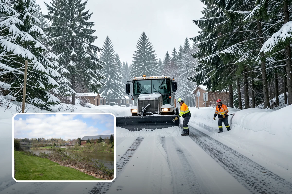 HOA Snow Plowing in Tukwila, King County, WA - One seasonal contract covering all private roads and common areas