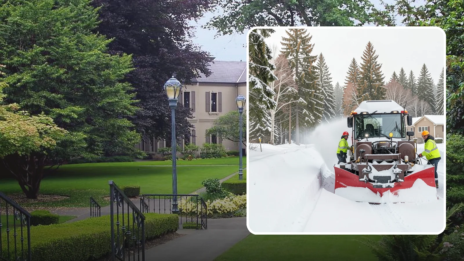 HOA Snow Plowing in Woodinville, King County, WA - We plow HOA roads, guest lots, and shared entrances under one seasonal contract so the whole community stays connected during a...