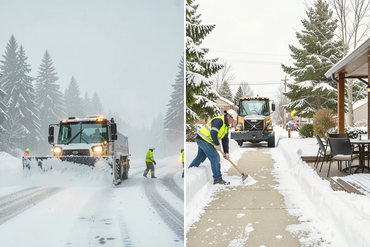 HOA Snow Removal in Algona, King County, WA - Meet with the board to prioritize streets and shared amenities