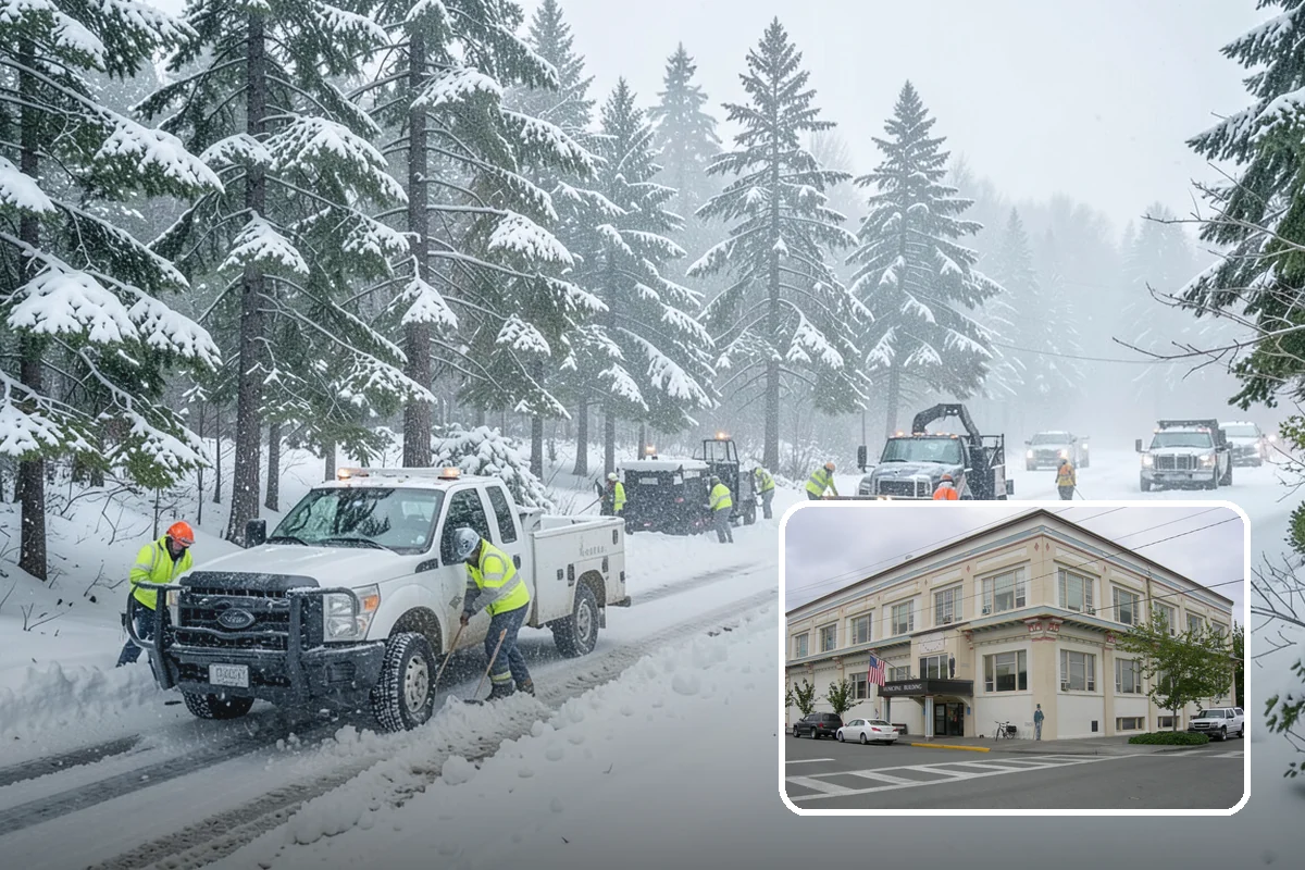 HOA Snow Removal in Anacortes, Skagit County, WA - Community-wide coverage under one contract