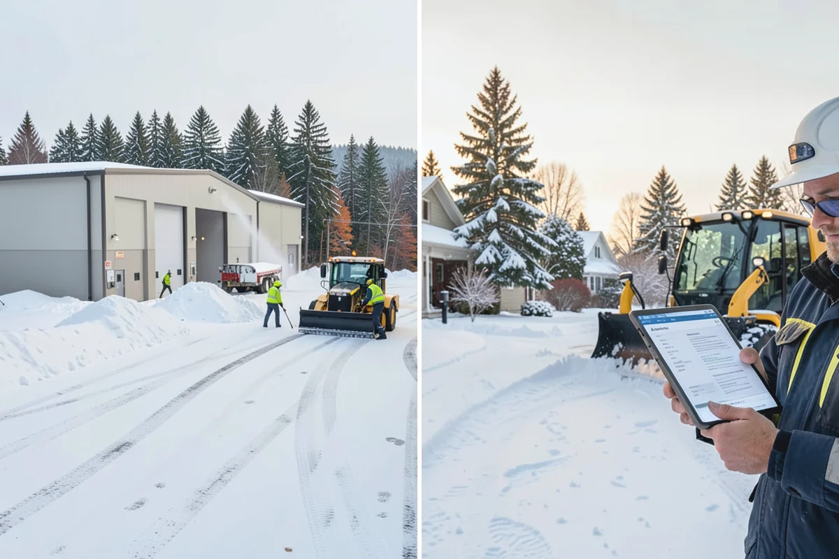 HOA Snow Removal in Beaux Arts Village, King County, WA - Meet with the board to prioritize streets and shared amenities