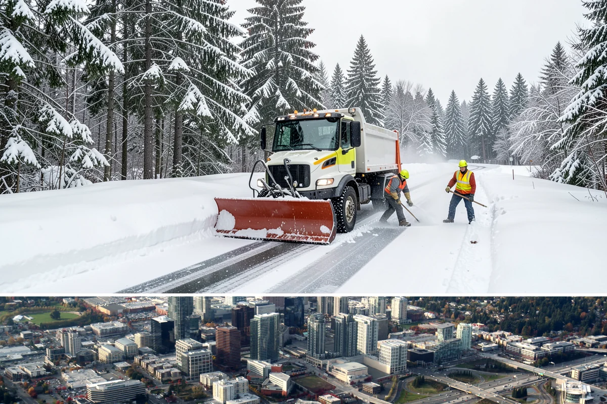 HOA Snow Removal in Bellevue, King County, WA - HOA communities should have service secured by late fall, since the region's first cold snap often arrives with little warning in...