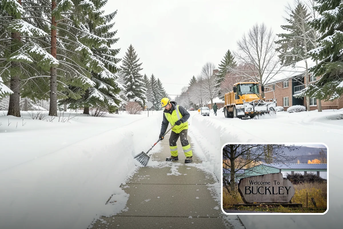HOA Snow Removal in Buckley, Pierce County, WA - Community-wide coverage under one contract