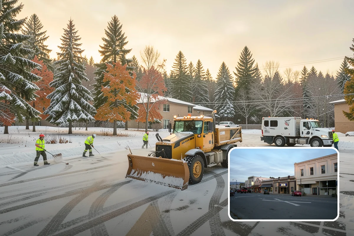 HOA Snow Removal in Burlington, Skagit County, WA - Community-wide coverage under one contract