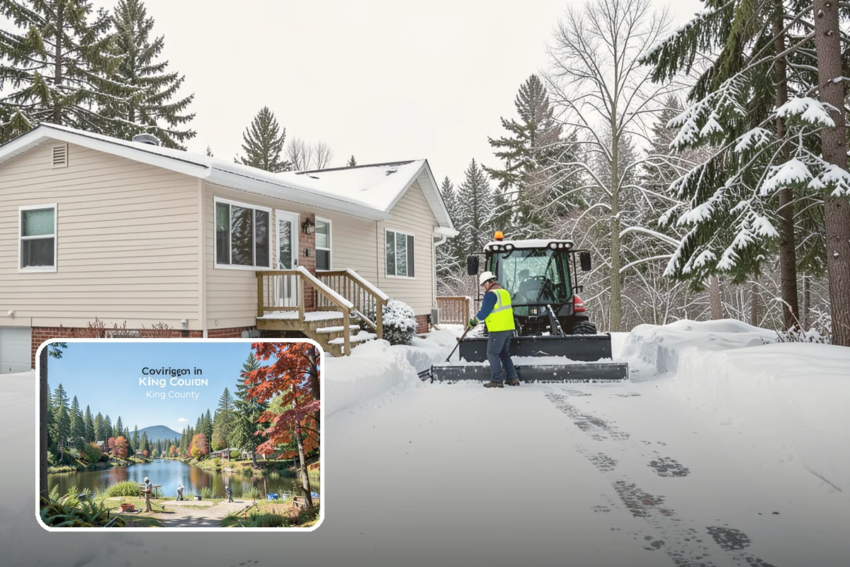 HOA Snow Removal in Covington, King County, WA - Community-wide coverage under one contract