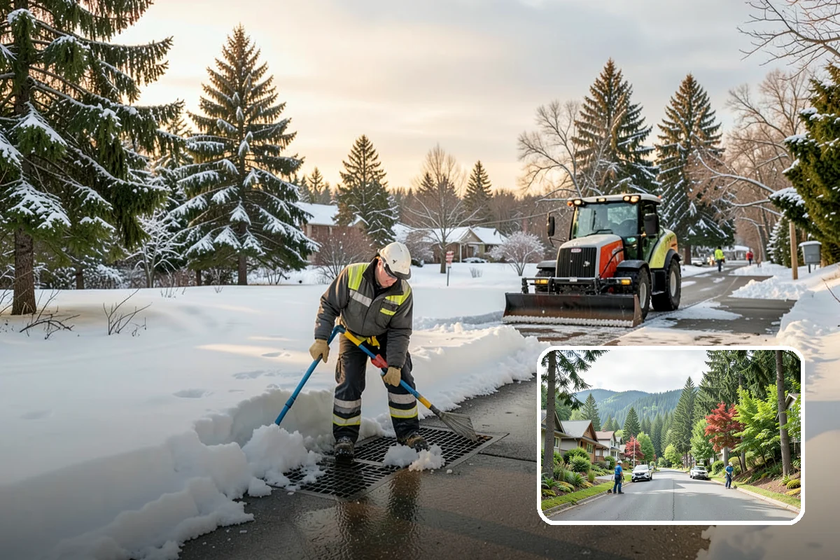 HOA Snow Removal in Darrington, Snohomish County, WA - Community-wide coverage under one contract