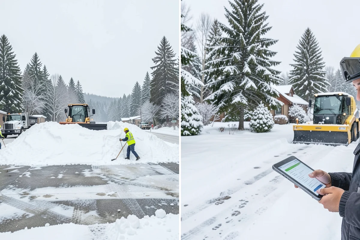 HOA Snow Removal in Des Moines, King County, WA - Meet with the board to prioritize streets and shared amenities