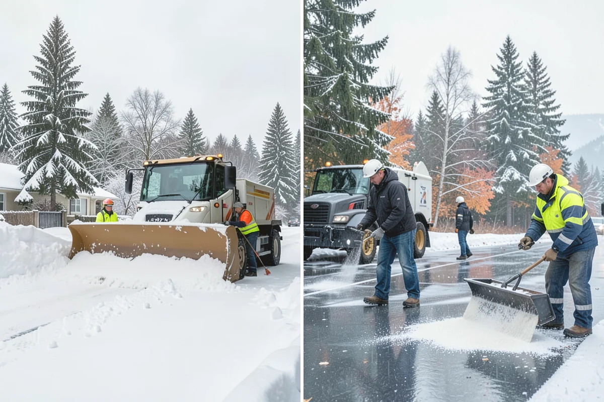 HOA Snow Removal in Duvall, King County, WA - Meet with the board to prioritize streets and shared amenities