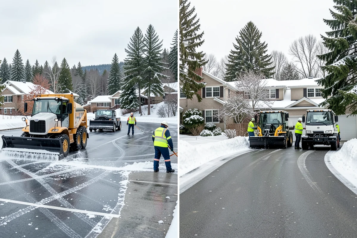 HOA Snow Removal in Enumclaw, King County, WA - Meet with the board to prioritize streets and shared amenities