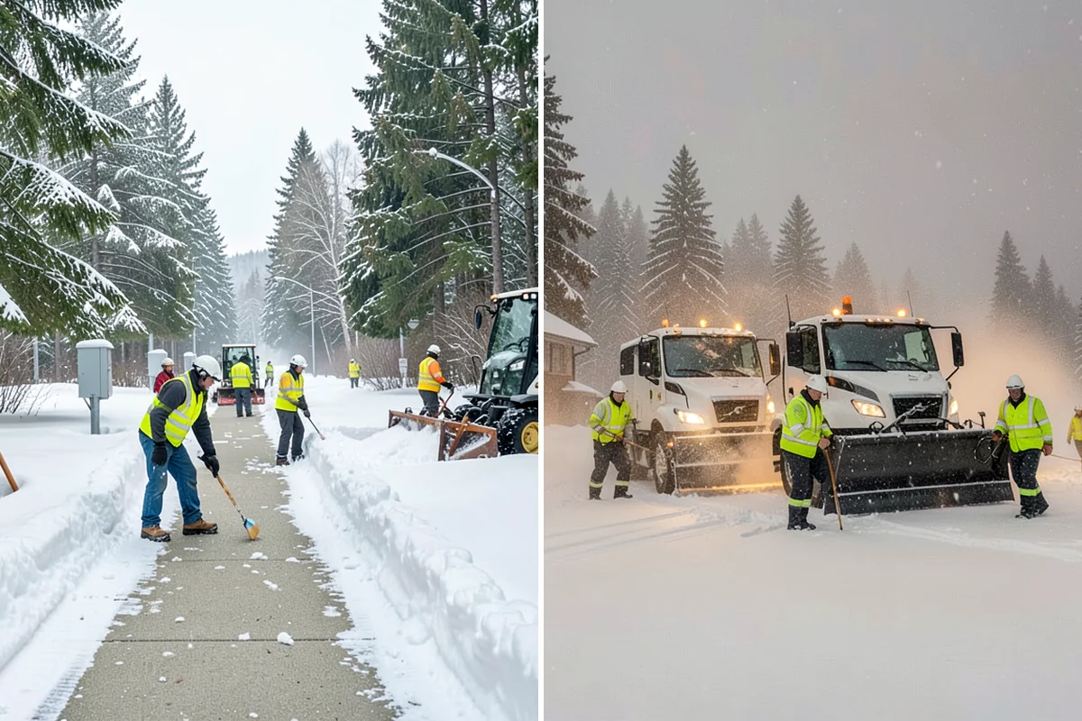 HOA Snow Removal in Everett, Snohomish County, WA - Meet with the board to prioritize streets and shared amenities