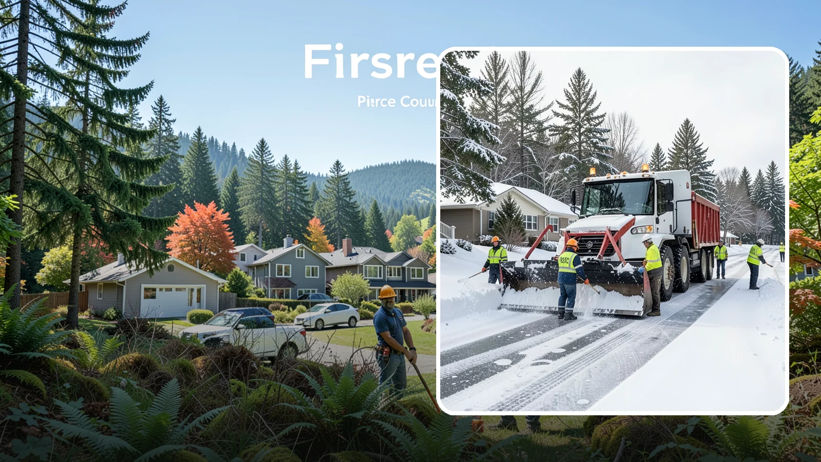 HOA Snow Removal in Fircrest, Pierce County, WA - Deliver dependable, community-wide snow and ice service that keeps HOA roads and shared spaces safe and your board out of hot...