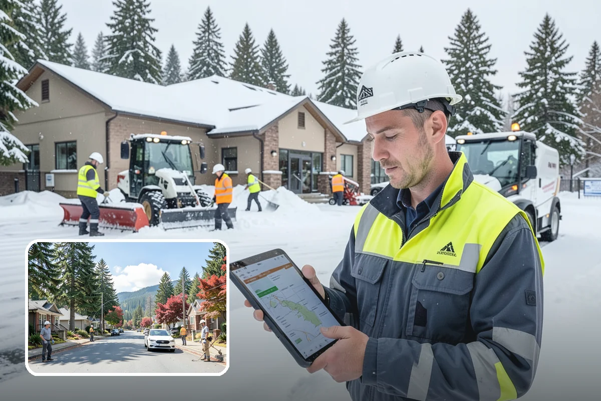 HOA Snow Removal in Hunts Point, King County, WA - Community-wide coverage under one contract