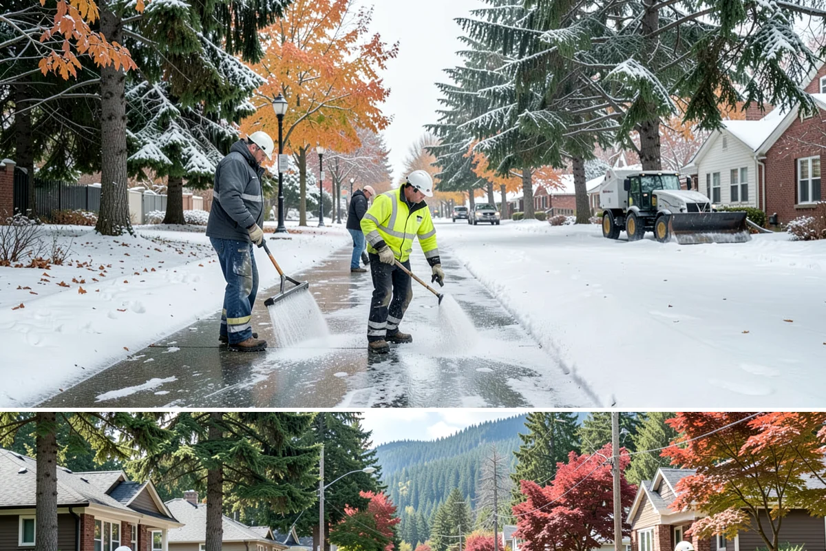 HOA Snow Removal in Hunts Point, King County, WA - HOA communities should have service secured by late fall, since the region's first cold snap often arrives with little warning in...