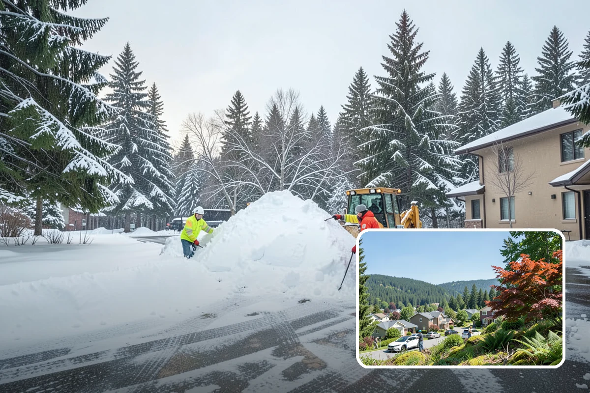 HOA Snow Removal in Index, Snohomish County, WA - Community-wide coverage under one contract