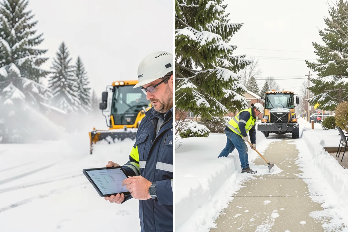 HOA Snow Removal in Kent, King County, WA - Meet with the board to prioritize streets and shared amenities