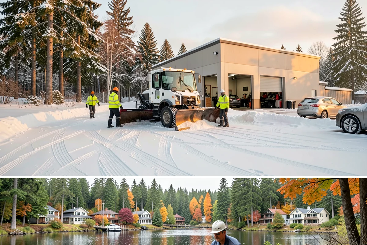 HOA Snow Removal in La Conner, Skagit County, WA - HOA communities should have service secured by late fall, since the region's first cold snap often arrives with little warning in...