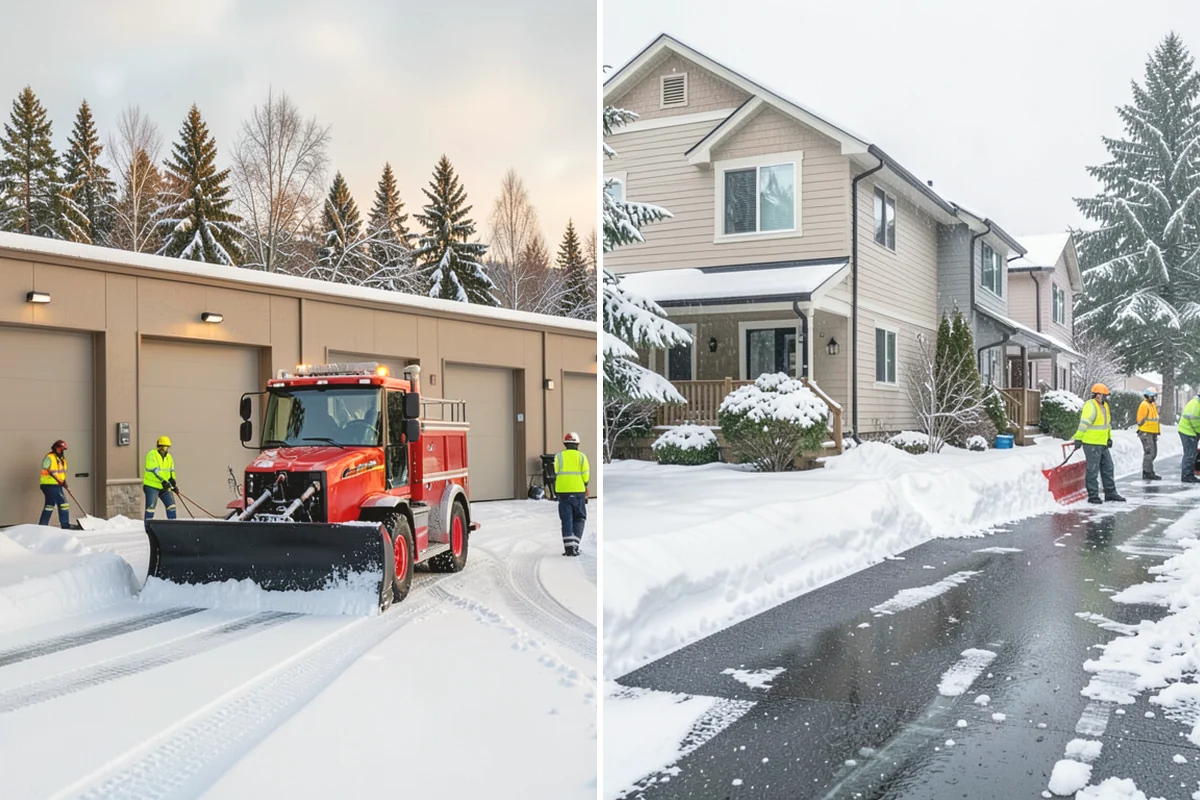 HOA Snow Removal in Lake Stevens, Snohomish County, WA - Meet with the board to prioritize streets and shared amenities
