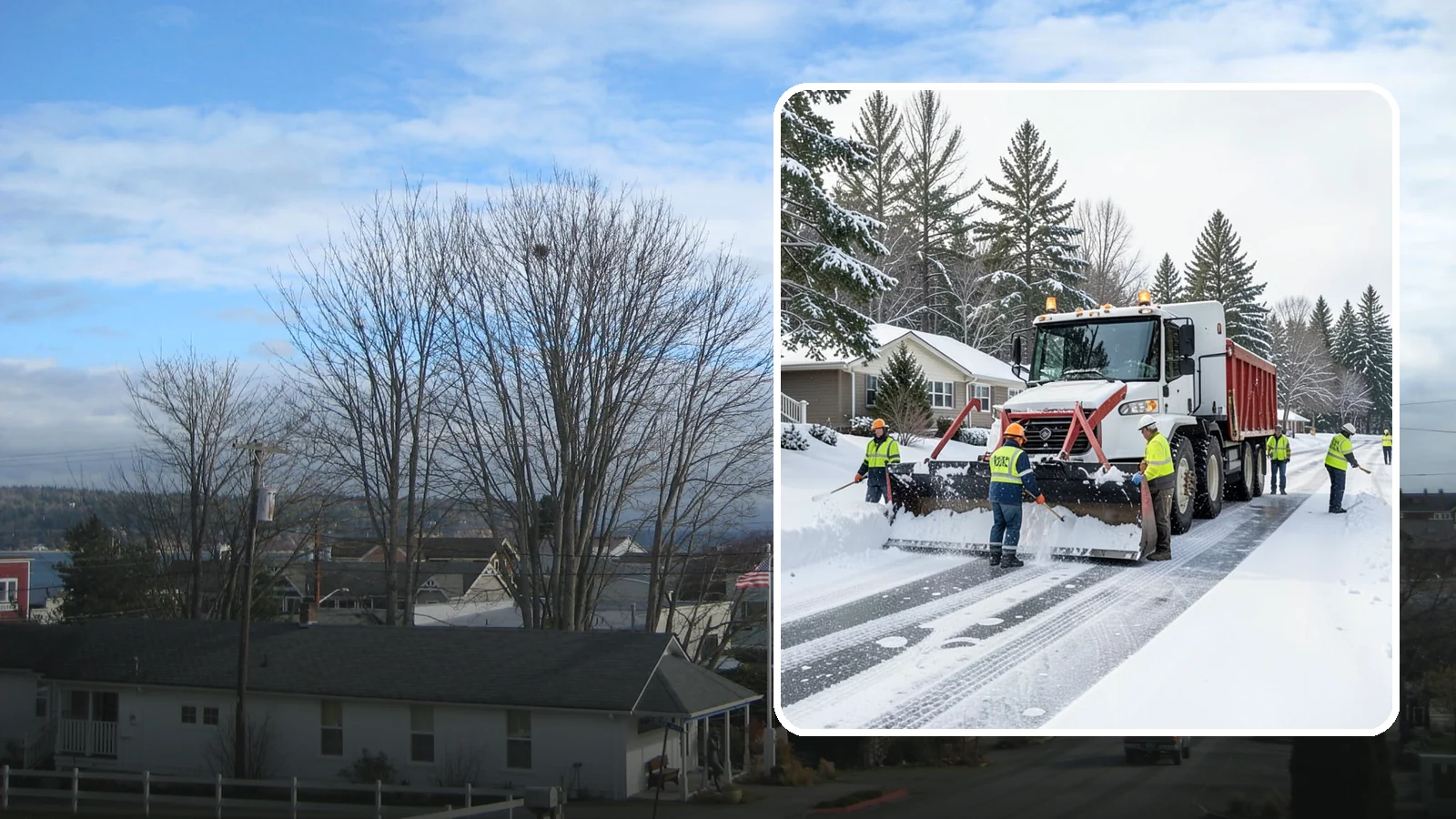 HOA Snow Removal in Langley, Island County, WA - Deliver dependable, community-wide snow and ice service that keeps HOA roads and shared spaces safe and your board out of hot...