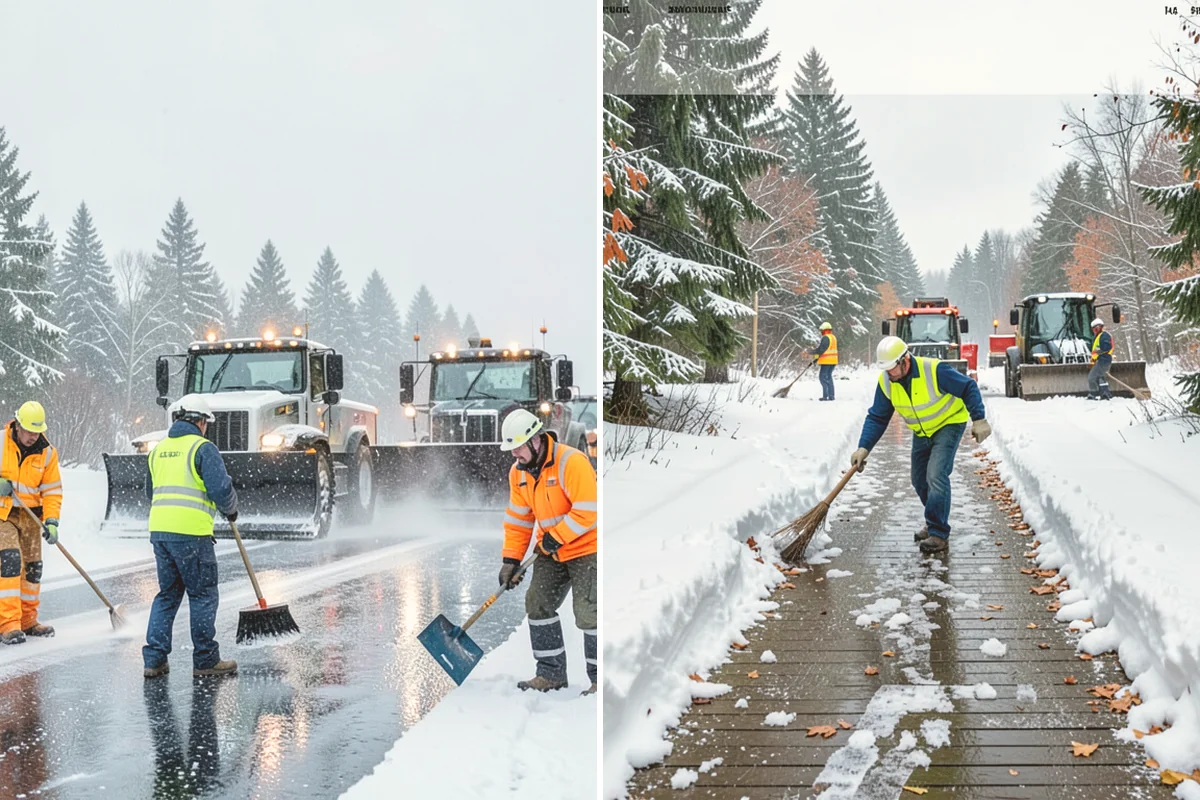HOA Snow Removal in Langley, Island County, WA - Meet with the board to prioritize streets and shared amenities