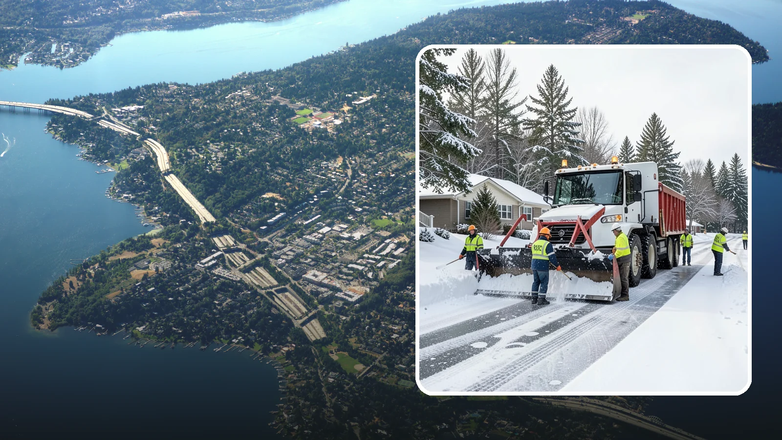 HOA Snow Removal in Mercer Island, King County, WA - Deliver dependable, community-wide snow and ice service that keeps HOA roads and shared spaces safe and your board out of hot...