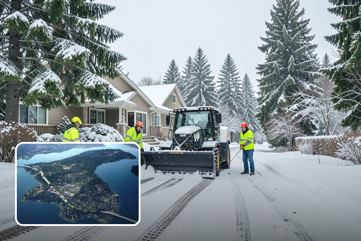 HOA Snow Removal in Mercer Island, King County, WA - Community-wide coverage under one contract