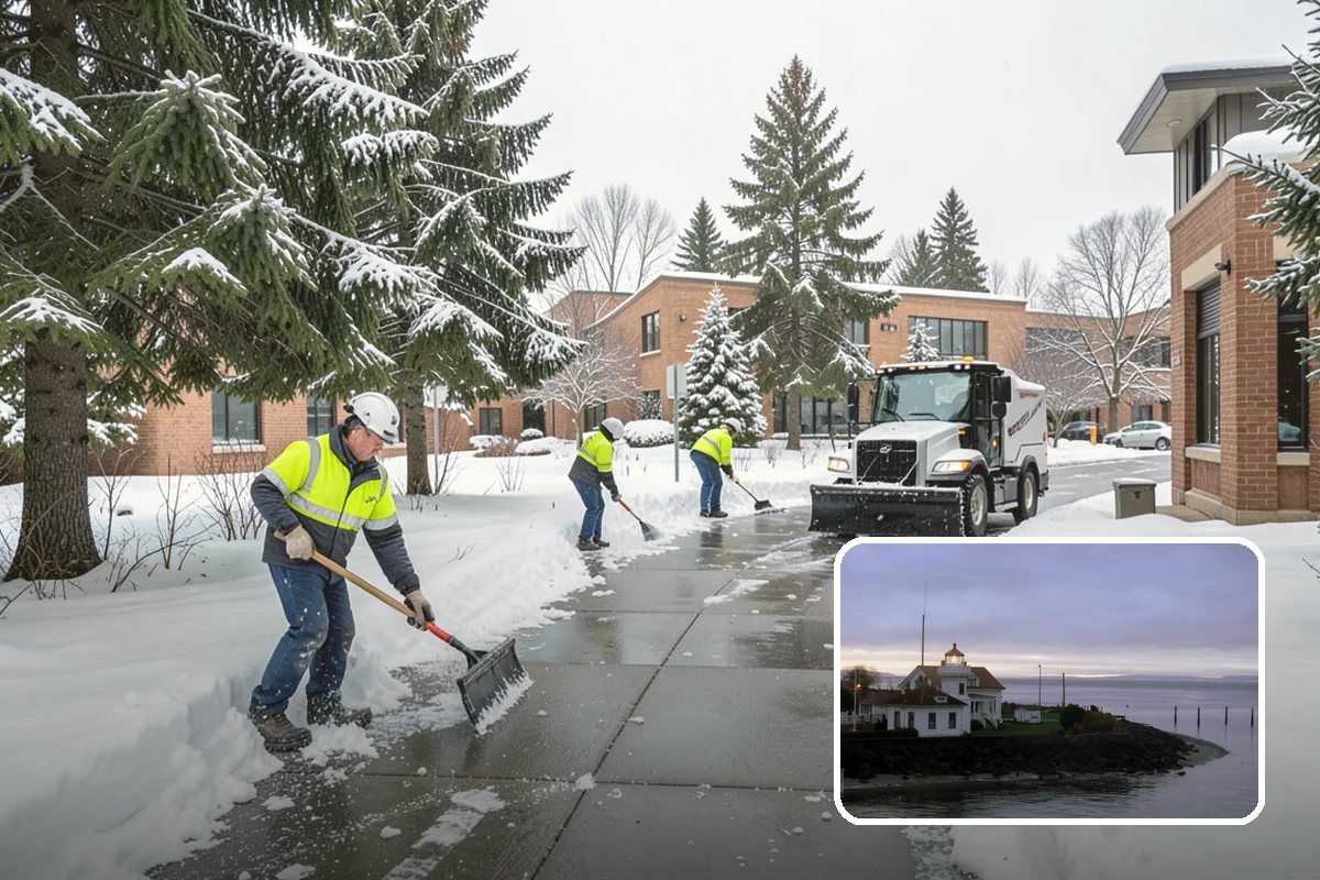 HOA Snow Removal in Mukilteo, Snohomish County, WA - Community-wide coverage under one contract
