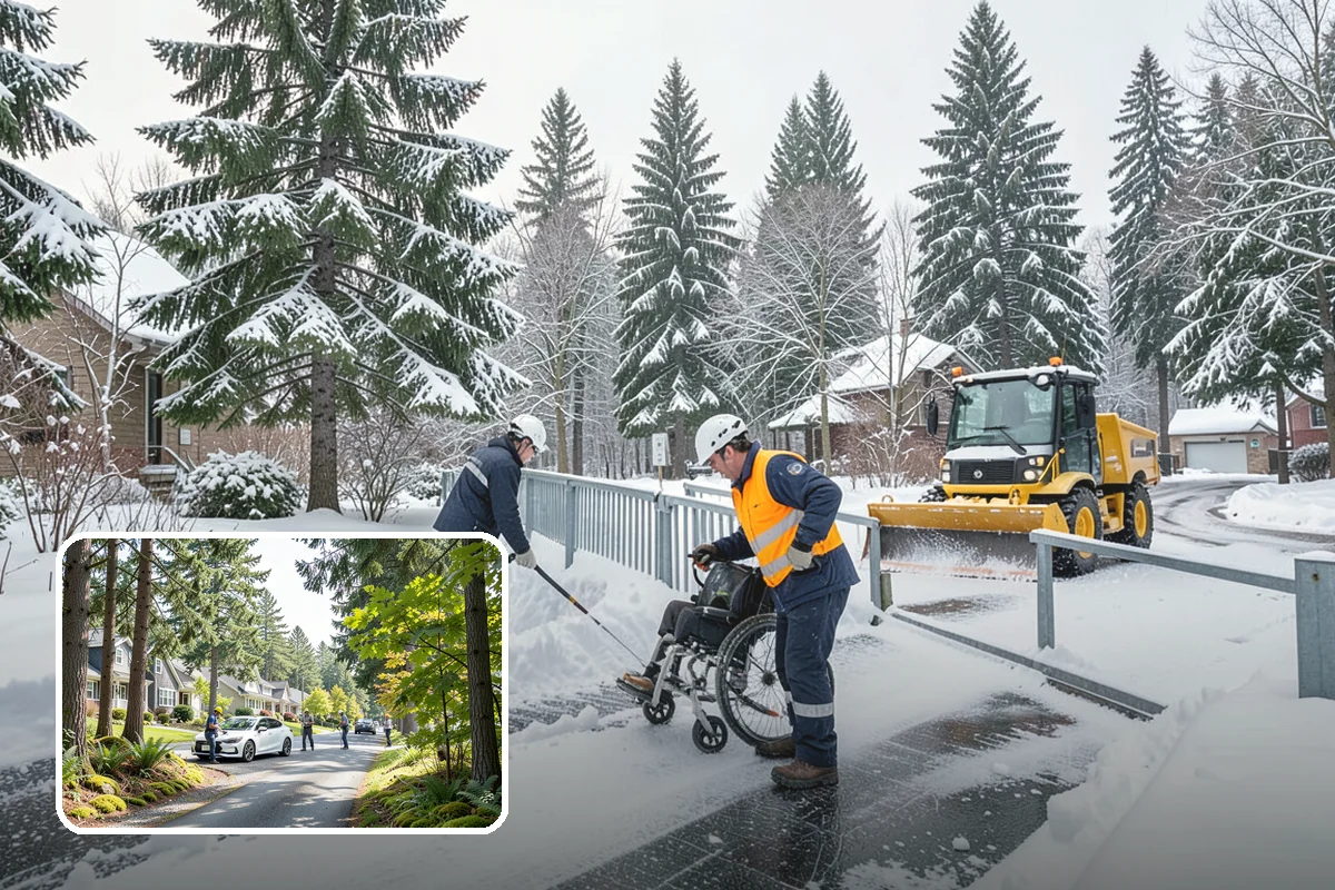 HOA Snow Removal in Normandy Park, King County, WA - Community-wide coverage under one contract
