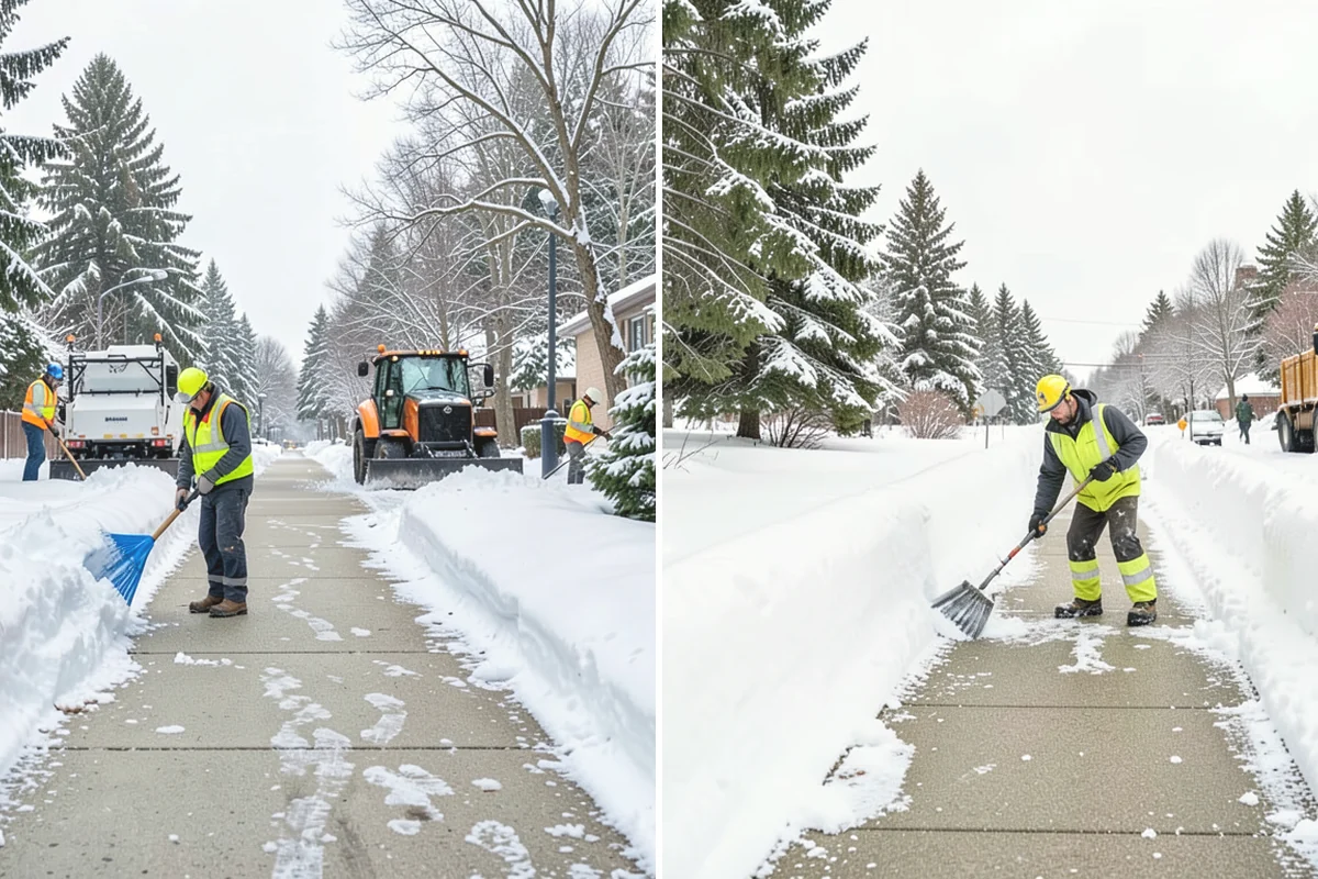 HOA Snow Removal in North Bend, King County, WA - Meet with the board to prioritize streets and shared amenities