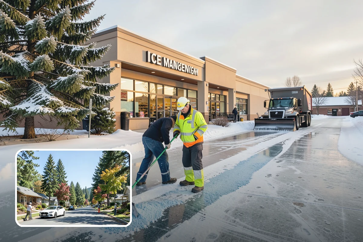 HOA Snow Removal in Orting, Pierce County, WA - Community-wide coverage under one contract