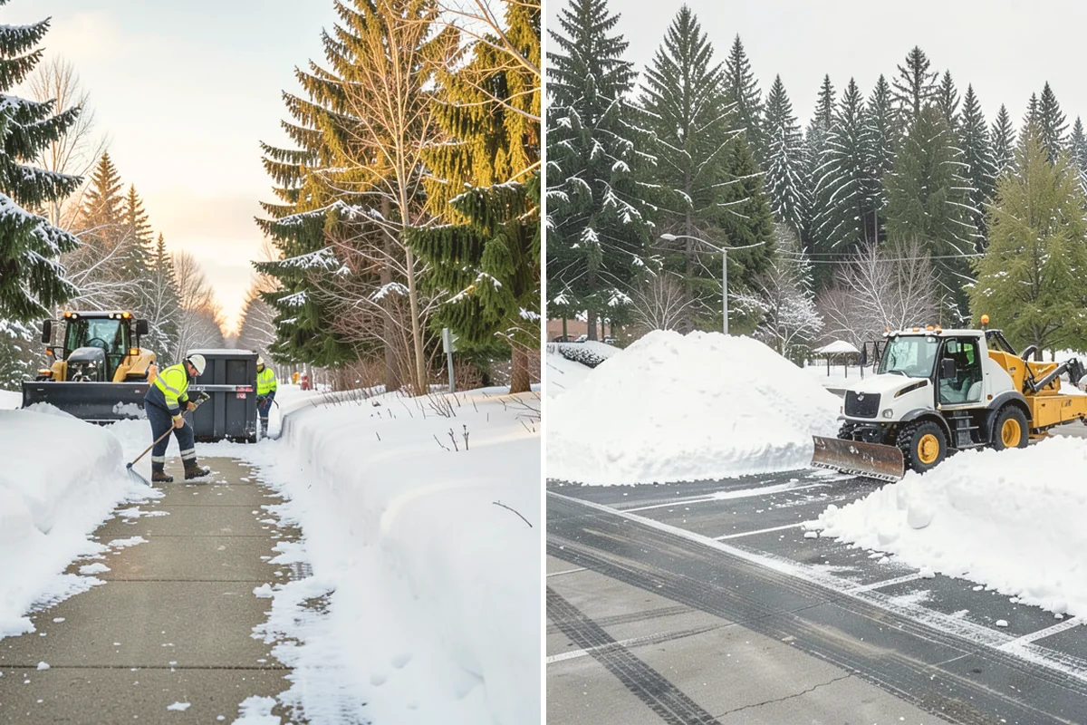 HOA Snow Removal in Orting, Pierce County, WA - Meet with the board to prioritize streets and shared amenities