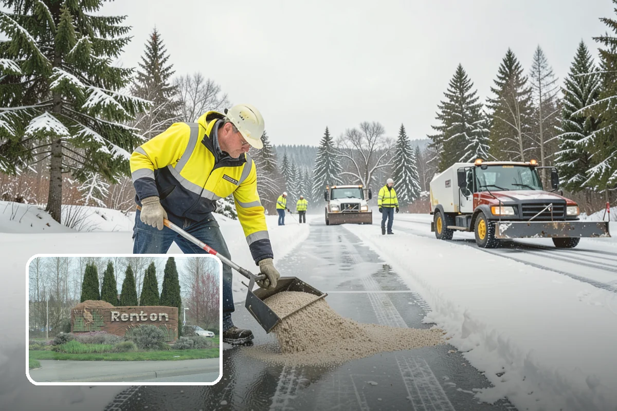 HOA Snow Removal in Renton, King County, WA - Community-wide coverage under one contract