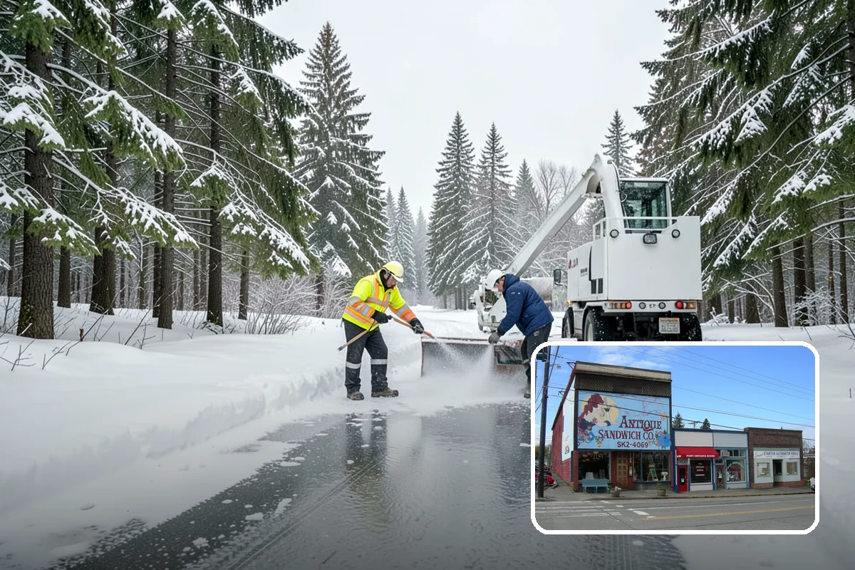 HOA Snow Removal in Ruston, Pierce County, WA - Community-wide coverage under one contract