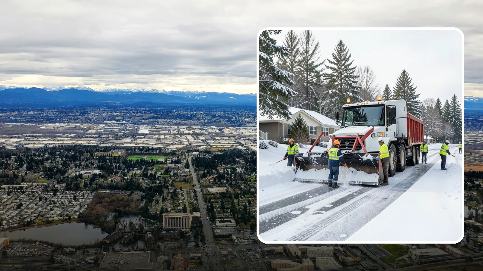 HOA Snow Removal in SeaTac, King County, WA - Deliver dependable, community-wide snow and ice service that keeps HOA roads and shared spaces safe and your board out of hot...