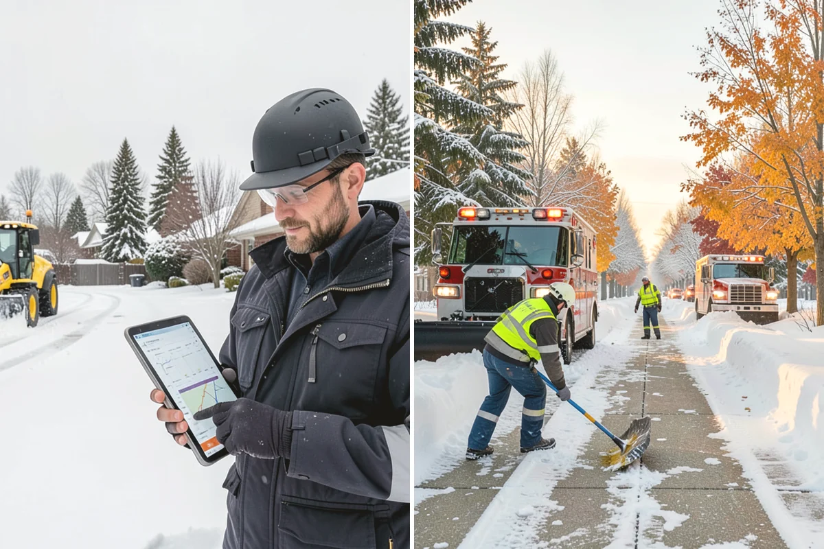 HOA Snow Removal in Steilacoom, Pierce County, WA - Meet with the board to prioritize streets and shared amenities