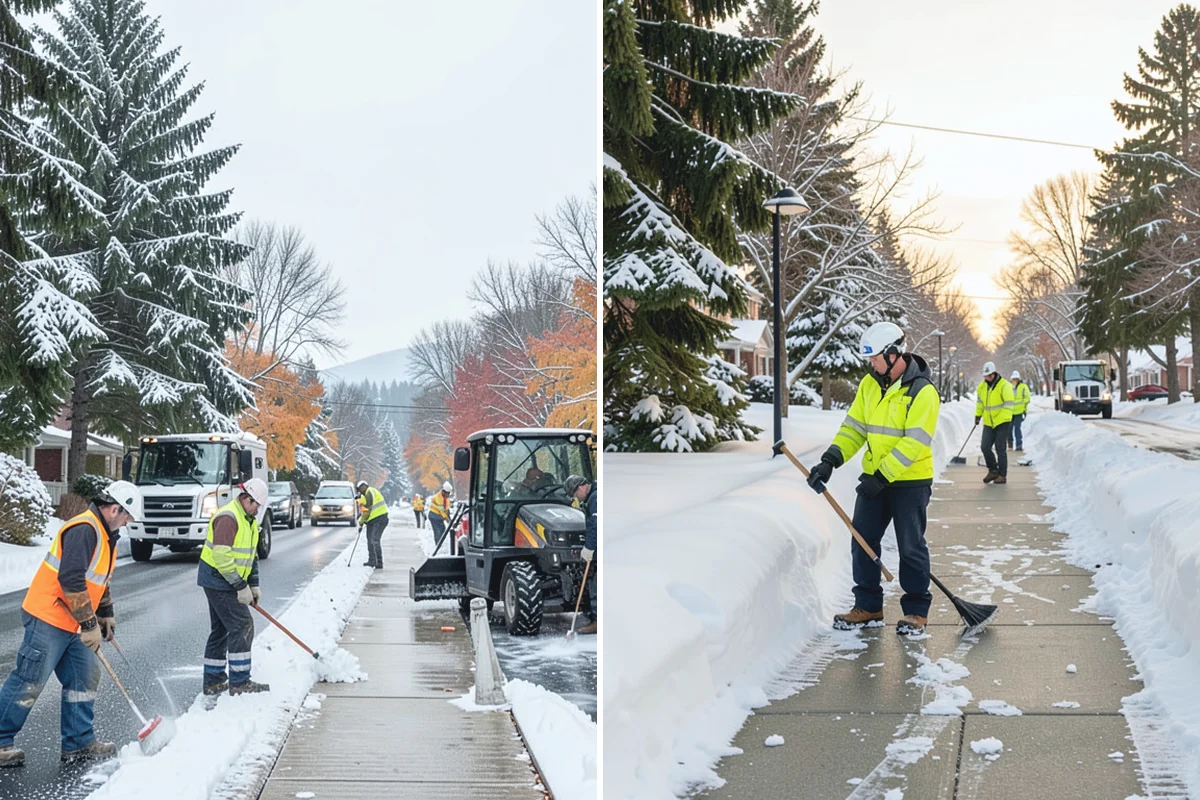 HOA Snow Removal in Sumner, Pierce County, WA - Meet with the board to prioritize streets and shared amenities