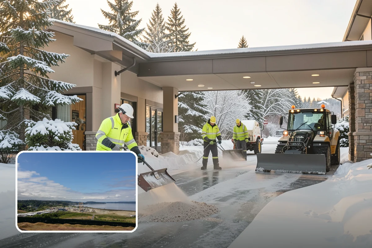 HOA Snow Removal in University Place, Pierce County, WA - Community-wide coverage under one contract